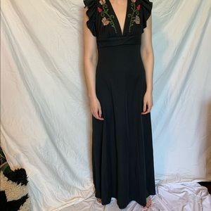 Vintage 70s maxi dress